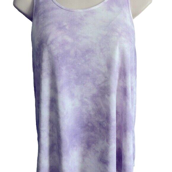 American Eagle Purple Tye-Dye Racerback Tank, Size Small, Very Soft - Picture 1 of 4